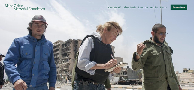 The Marie Colvin Foundation